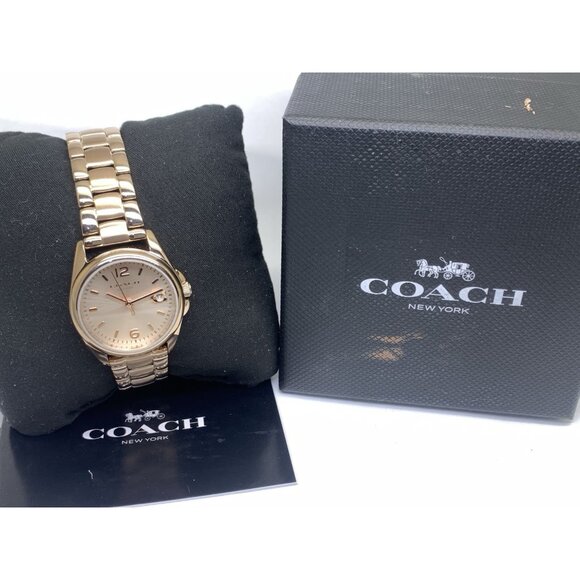 Coach Women\'s Watch 14503912 Greyson Quartz Rose Gold Stainless Steel 28mm main image 11